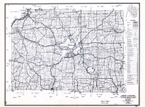 Dane County, Wisconsin State Atlas 1956 Highway Maps